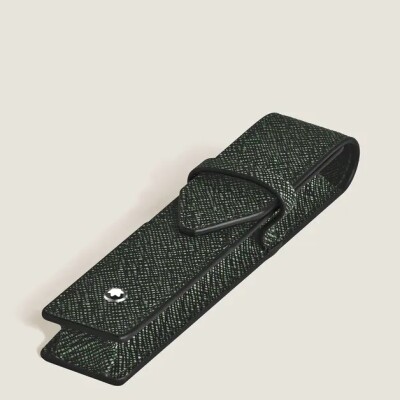 Étui pour 1 Instrument d'Écriture Montblanc Enveloppe Sartorial Kaki