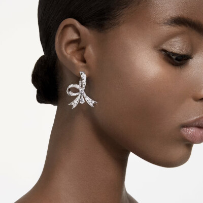 Boucles d'oreille femme bijoux Swarovski Volta