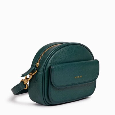 Sac Porté Epaule Nat & Nin JUDY Vert Empire
