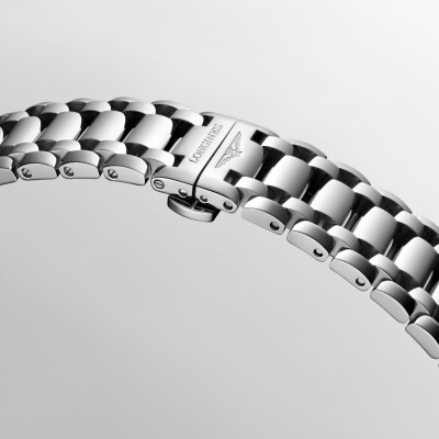 LONGINES PRIMALUNA, montre quartz, Ø 30.00 mm, acier.