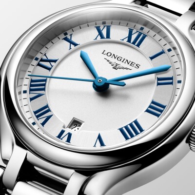 LONGINES PRIMALUNA, montre quartz, Ø 30.00 mm, acier.
