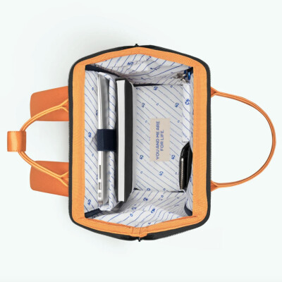 Sac à dos Cabaïa Adventurer Medium GRASSE + 2 poches interchangeables