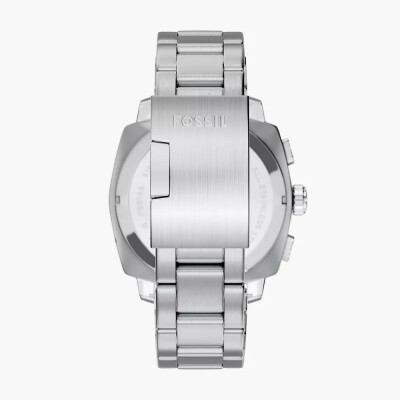 Montre Machine chronographe en acier inoxydable