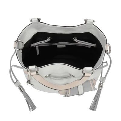 Sac à main seau Premier Flirt de Lancel M cuir Multico/Perle