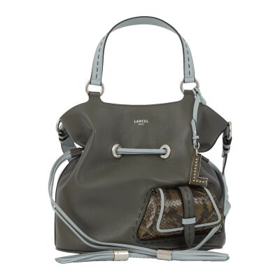 Sac à main seau Premier Flirt de Lancel M cuir Multico Ombre