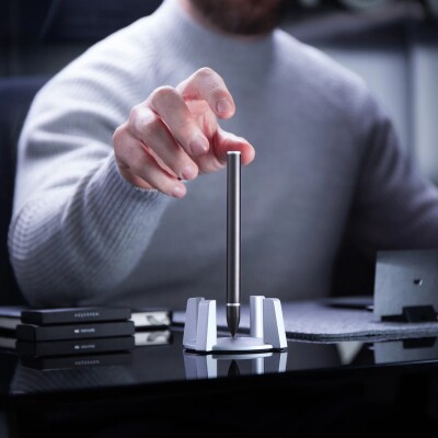 Stylo bille NOVIUM Hoverpen Classic Dark Grey