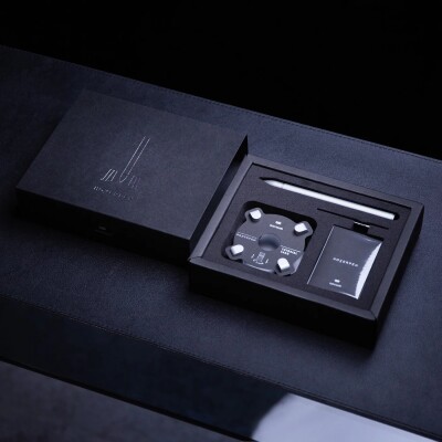 Stylo bille NOVIUM Hoverpen Classic Pearl Grey