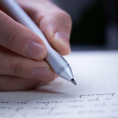 Stylo bille NOVIUM Hoverpen Classic Pearl Grey