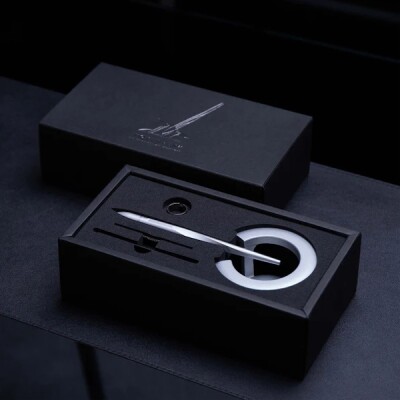 Stylo bille NOVIUM Hoverpen Interstellar Starlight silver