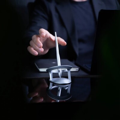 Stylo bille NOVIUM Hoverpen Interstellar Starlight silver