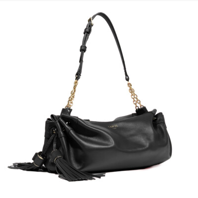 Sac Porté Croisé Zippé S MABELLE Noir