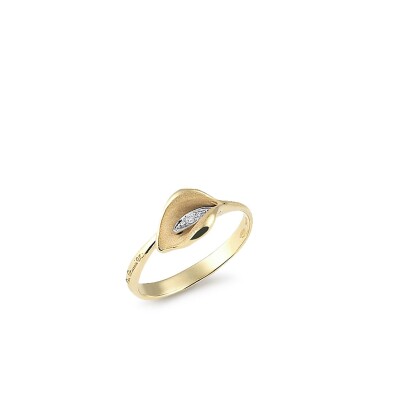 Bague AnnaMaria Cammilli Calla Sunrise Gold avec diamants
