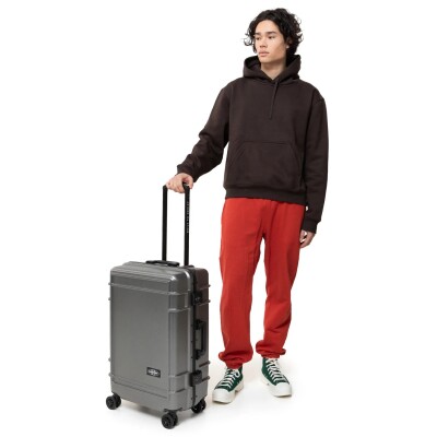 Valise EASTPAK RESIST'R CASE M Brushed Metal