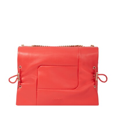 Sac porté épaule Billie de Lancel M Tomato