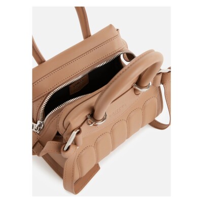 Sac à main Mini Carryall RODEO de Lancel Granit