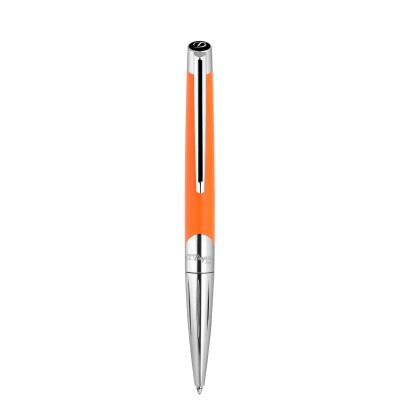 Stylo Bille ST Dupont Défi Milenium Orange / Chromé
