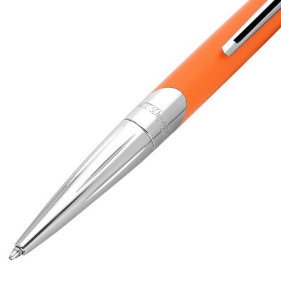 Stylo Bille ST Dupont Défi Milenium Orange / Chromé
