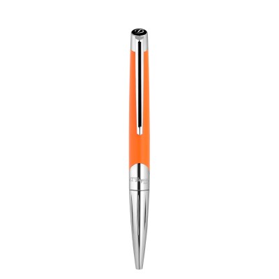 Stylo Bille ST Dupont Défi Milenium Orange / Chromé
