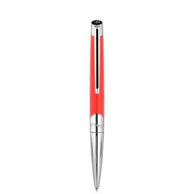 Stylo Bille ST Dupont Défi Milenium Rouge / Chromé