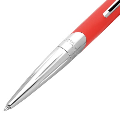 Stylo Bille ST Dupont Défi Milenium Rouge / Chromé
