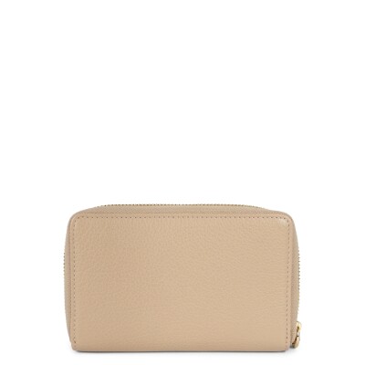 Portefeuille LANCASTER Dune Zippé Beige foncé