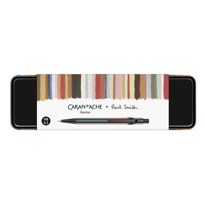 Porte-mine CARAN D'ACHE 849™ Paul Smith Noir (0.5 mm) Edition 5 – Édition Spéciale