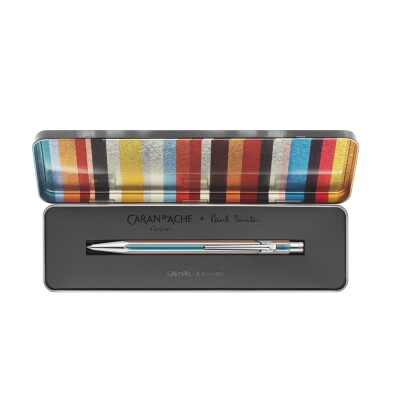 Porte-mine CARAN D'ACHE 849™ Paul Smith Gris argneté (0.5 mm) Edition 5 – Édition Spéciale