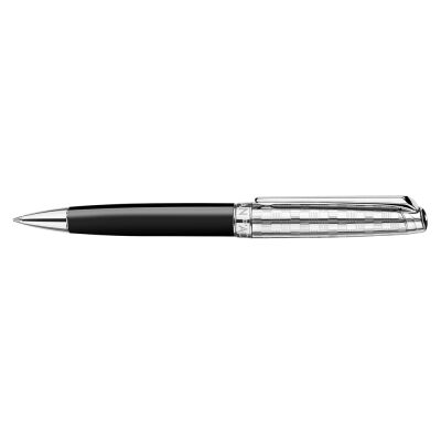 Set Stylo Bille Léman™ Damier & Étui Noir en Cuir