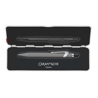 Stylo Roller Caran D'Ache 849™ Vernis Gris avec Étui
