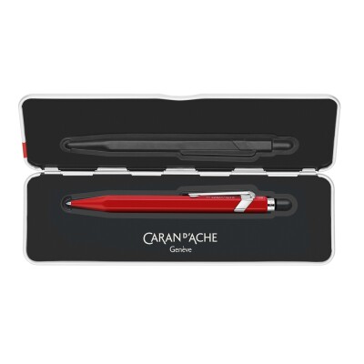Stylo Roller Caran D'Ache 849™ Vernis Rouge avec Étui