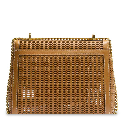 Sac Lancel à rabat Ninon taille M cuir ajouré