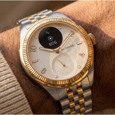 Montre Withings ScanWatch Nova Brilliant Edition Bicolore