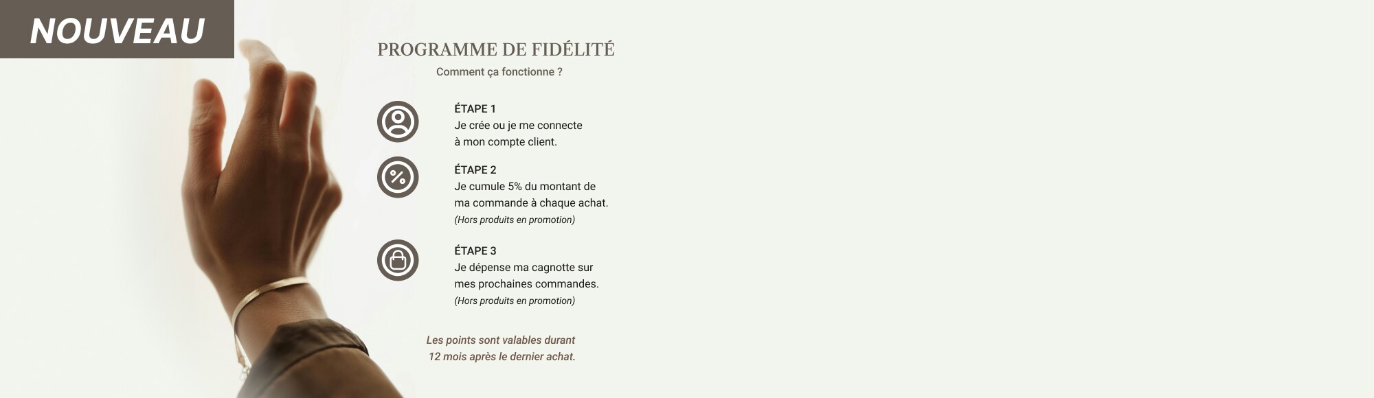 Programme de fidélité