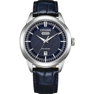 Montre Citizen ELEGANCE CLASSIC Eco-Drive BLEUE AW0151-00LC