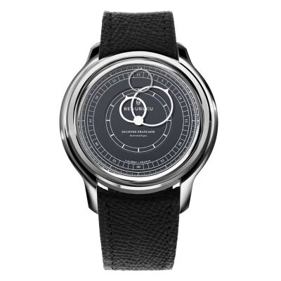 Montre Seconde Française 19.24 Gris Anthracite