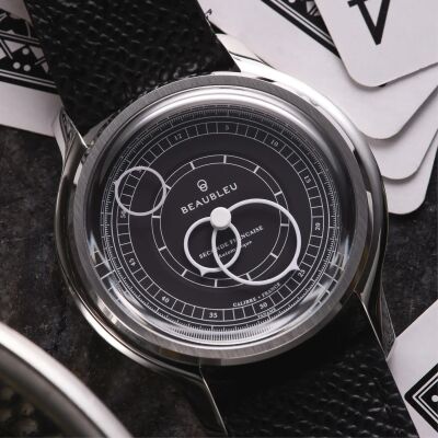 Montre Seconde Française 19.24 Gris Anthracite