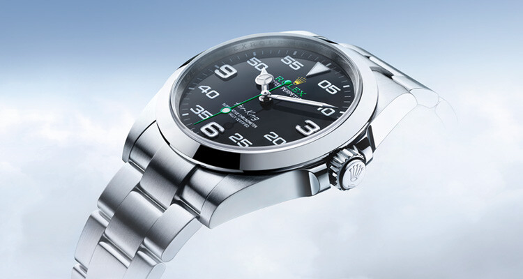 ROLEX AIR-KING at DOUX Joaillier