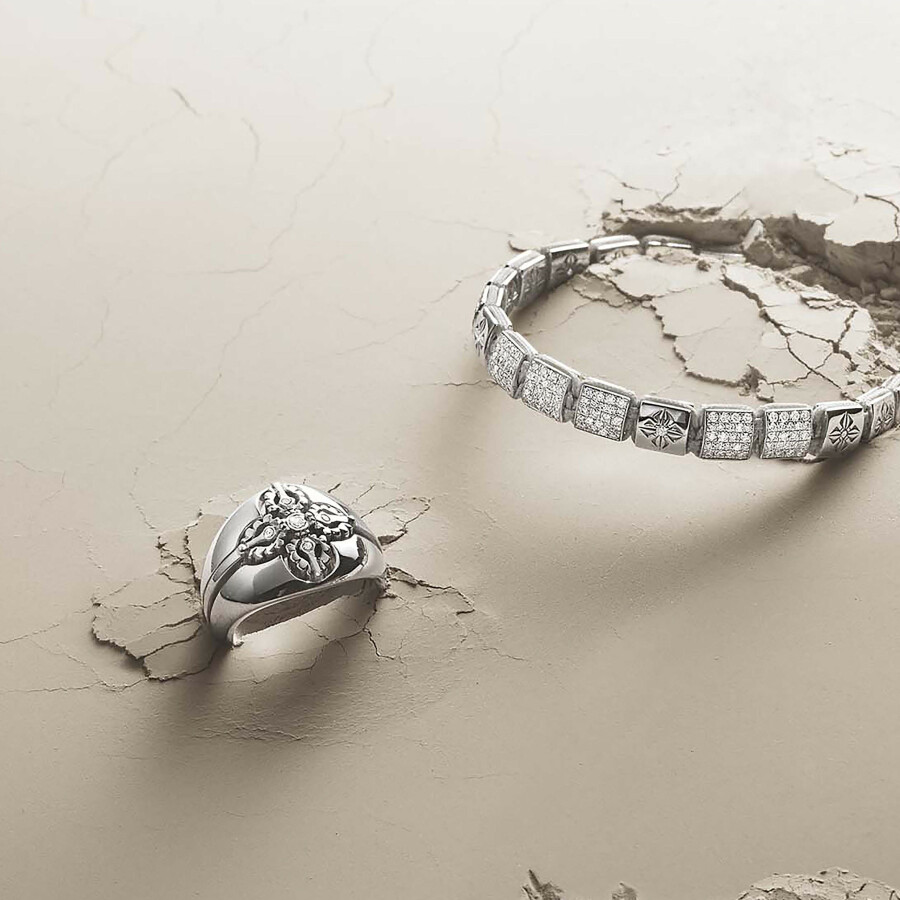 Bague et bracelet Lock Shamballa Jewels