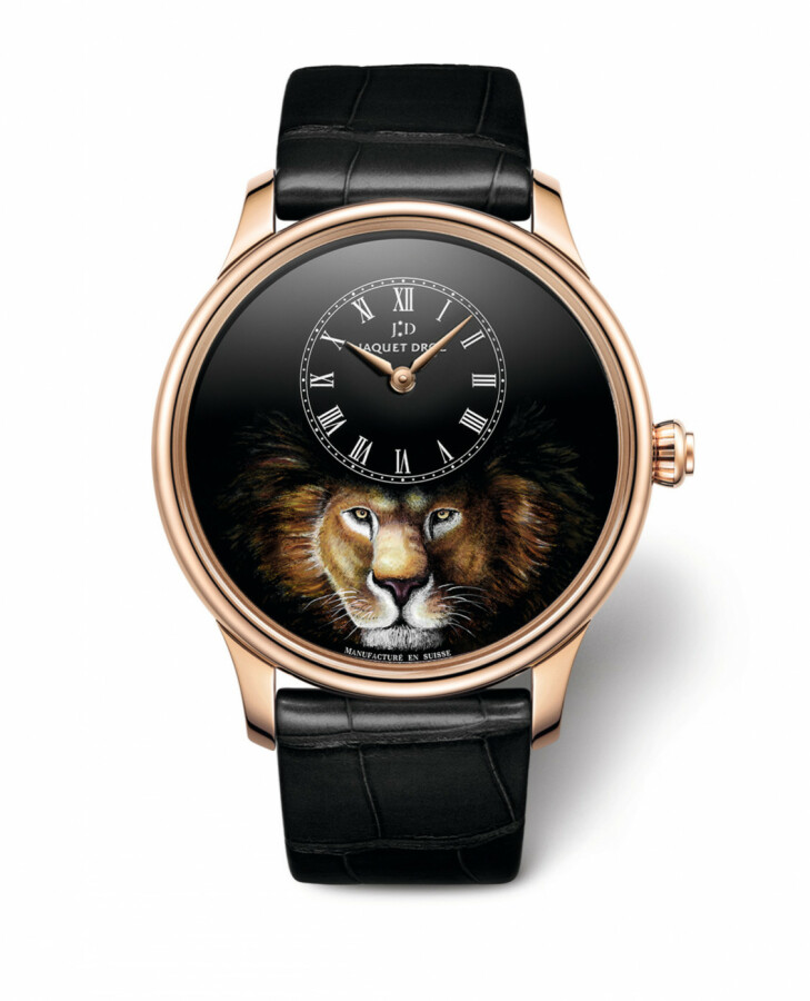 Jaquet Droz montre Heure Minute Lion 43