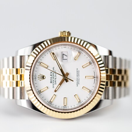 Pre-owned Rolex Datejust 41mm watch - 2021