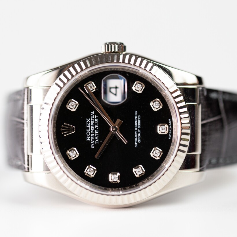 Pre-owned Rolex Datejust 36mm watch - 2008