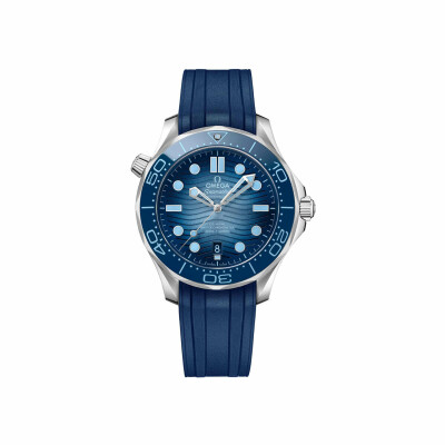 Montre OMEGA Seamaster Diver 300M Co-Axial Master Chronometer 42mm Summer Blue