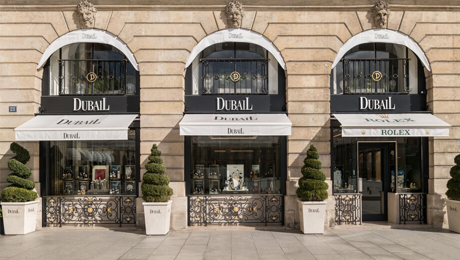 Coordinates of the Dubail Paris - Vendôme store