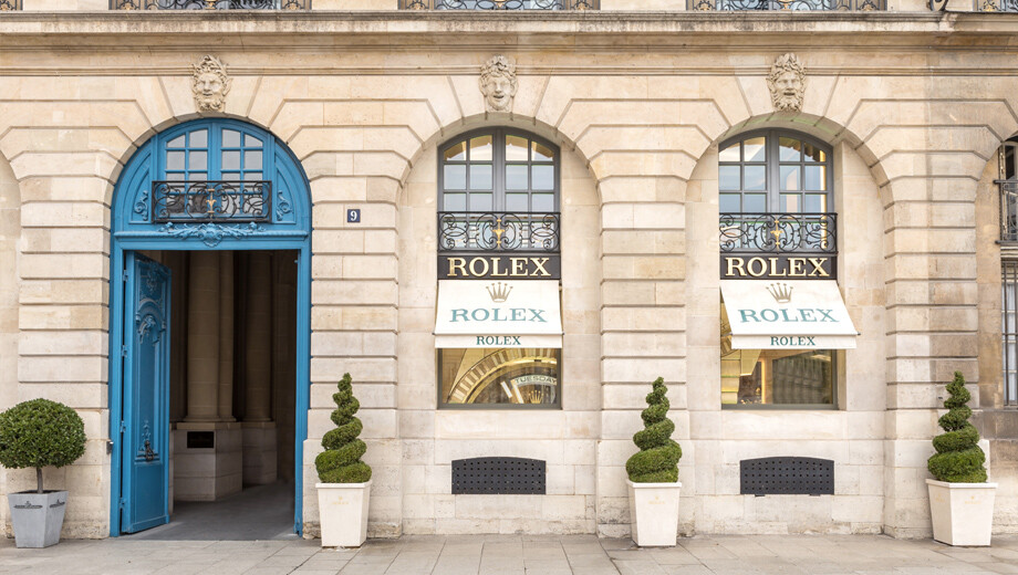 Contact information for the Rolex Vendôme store