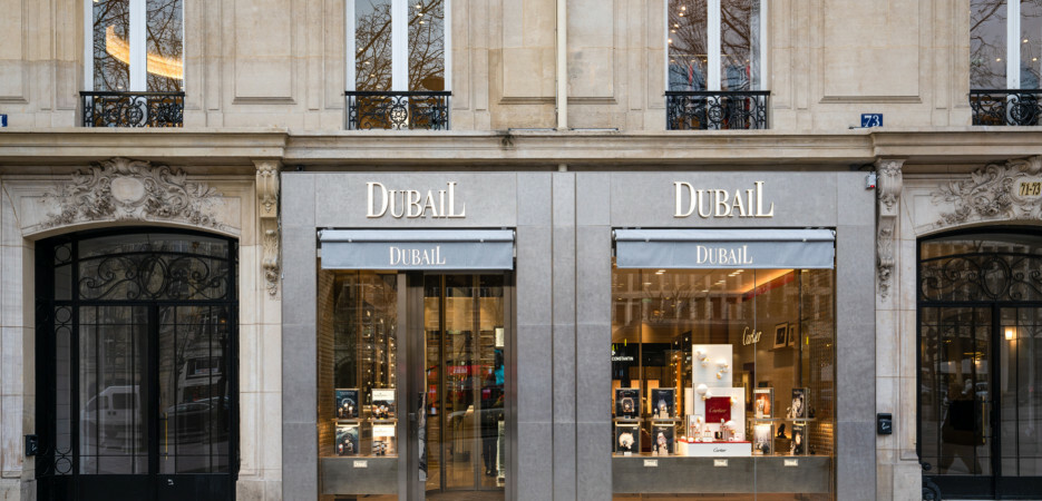 Coordinates of the Dubail Paris - Vendôme store