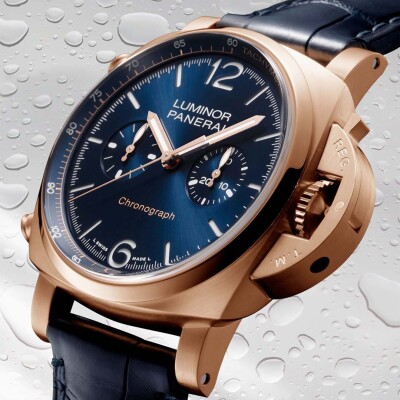 Montre Panerai Luminor Chrono Goldtech Blu Notte