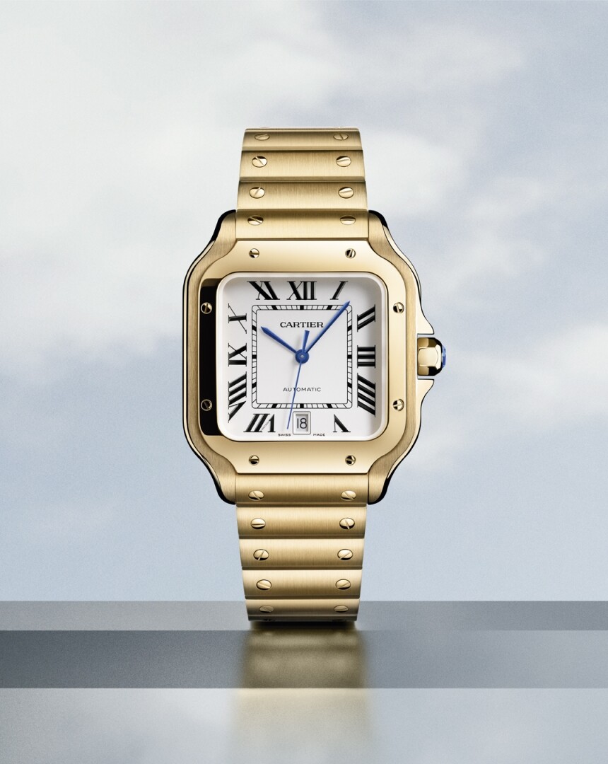 Découvrir la collection<br>Santos de Cartier