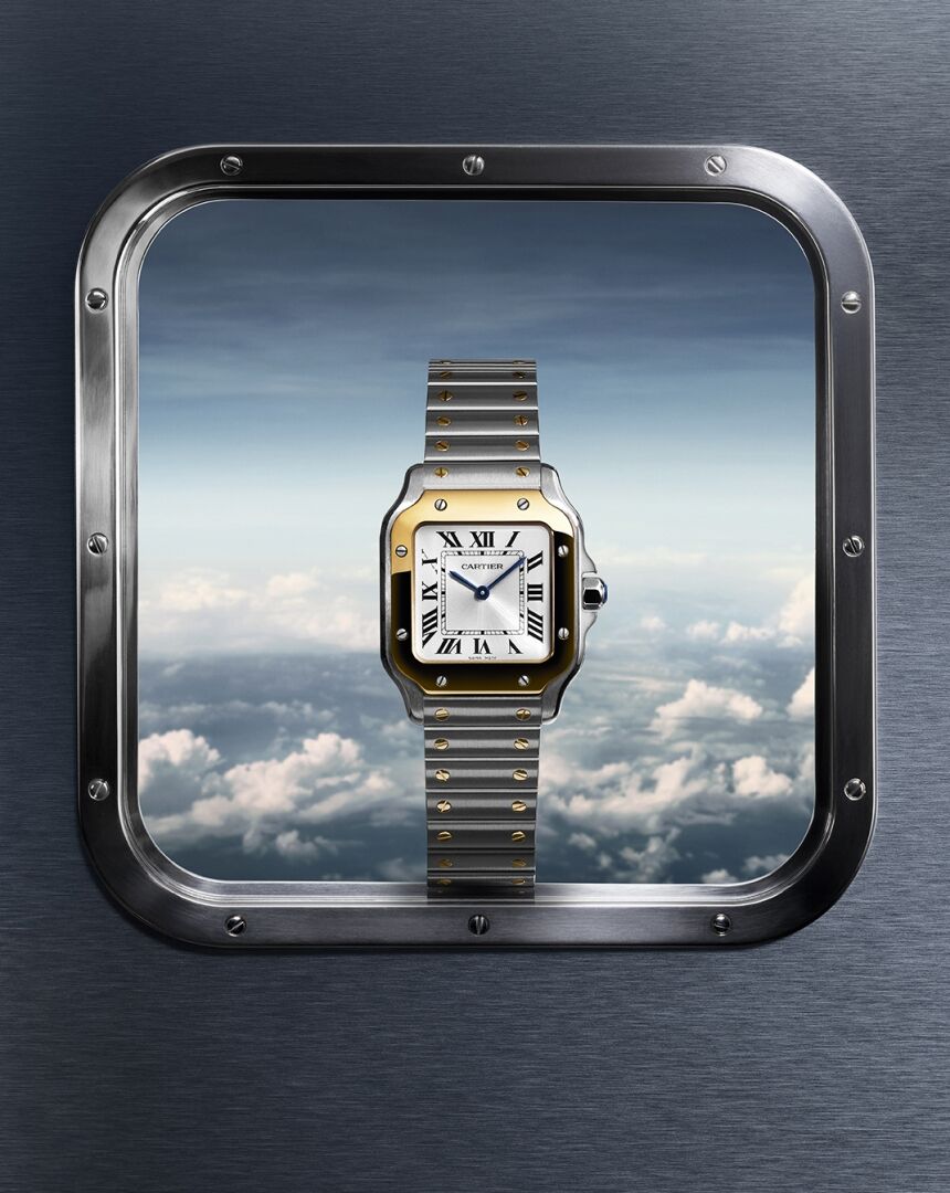 Découvrir la collection<br>Santos de Cartier