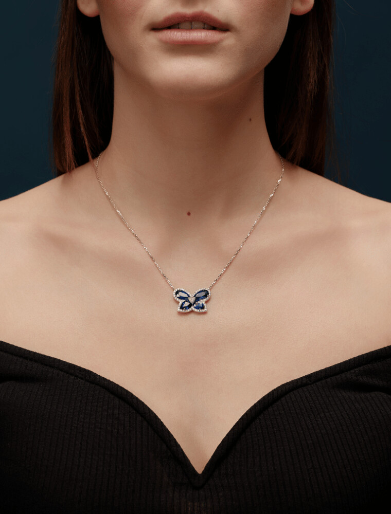 Pendentif de la collection "Papillons" de la maison Dubail