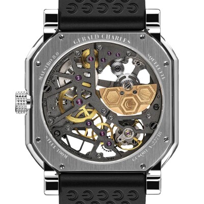 Montre Gerald Charles Maestro 8.0 Squelette Gem-Set Diamonds